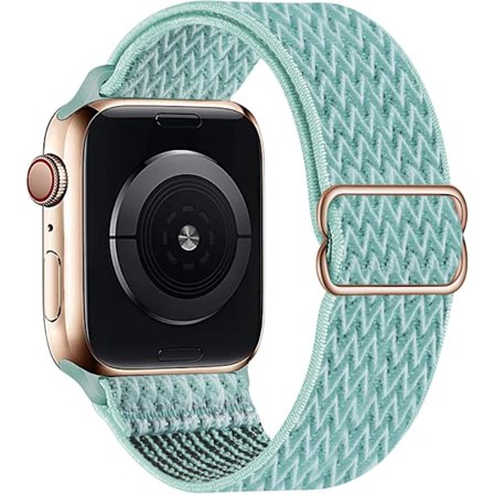 Stretchigt Solo Loop-armband kompatibelt med Apple Watch-armband