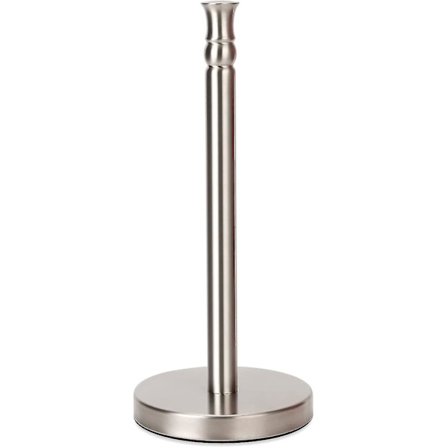 Sort Papirhåndklædeholder Stativ Køkkenbord Med Tung Vægtfylde Rustfrit Stål Gave