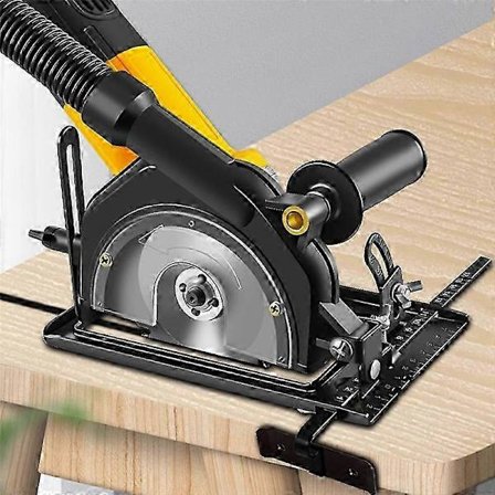 45° Justerbar Skæredybde Positioneringsbeslag Vinkelsliber Eftermontering Skæremaskine Notbasis