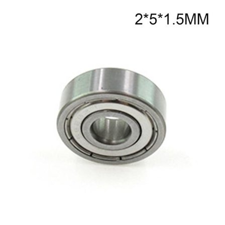 10 st Rostfria Djupgående Kullager Dubbeltätade Lager Skate Scooter Lager Miniatyr Axlar Verktyg