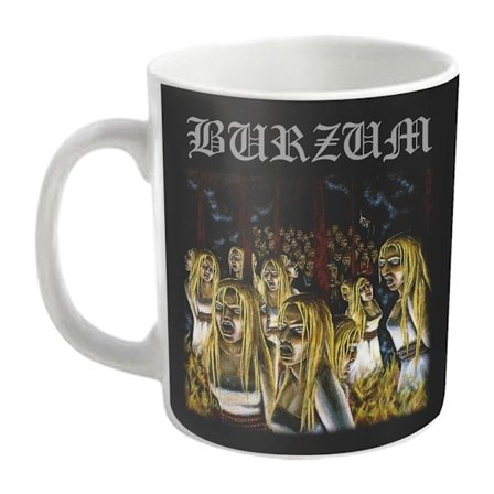 Burzum Burning Witches Mug En Storlek Vit