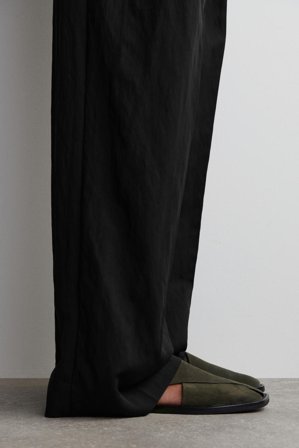 COS Women's Sandalias De Piel Con Paneles Cruzados in Marrón