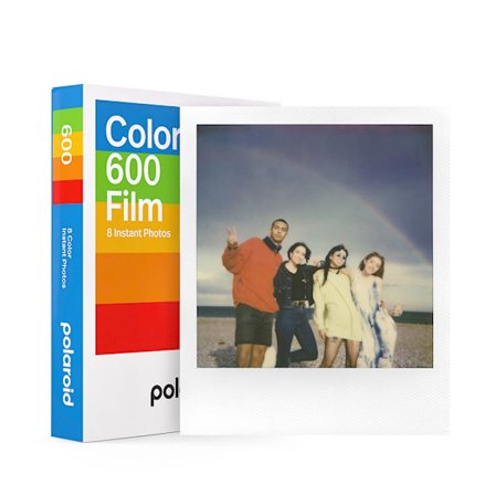 POLAROID Color Film for 600 White Frame