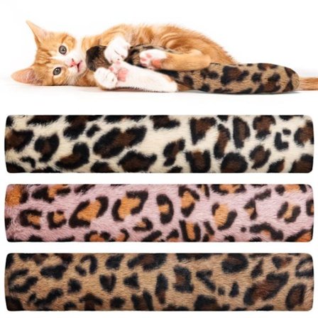 Kattelegetøjssæt, 3-pak Kattelegetøj med bløde og fluffy beroligende legetøj til kæledyr, specielt designet til katte