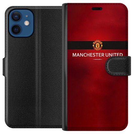 Kompatibel Tegnebogsetui til Apple Apple iPhone 12 Manchester United