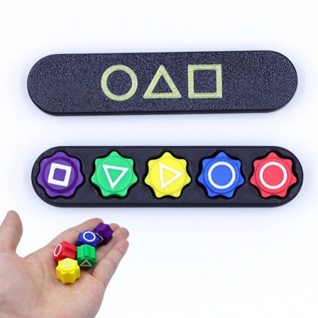 Squid Game 2 Gonggi & Etui Koreansk