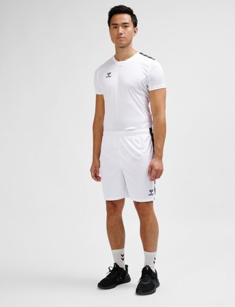 Hummel Hmlauthentic Pl Shorts - White - XXL