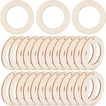 Øreringe Blanks Ufærdige runde øreringe