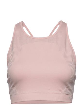 Low Impact Long Line Seamless Bra Pink PUMA