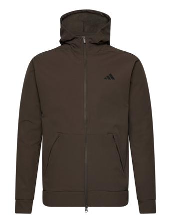 D4T Cold.rdy Full-Zip Hoodie Brown Adidas Performance