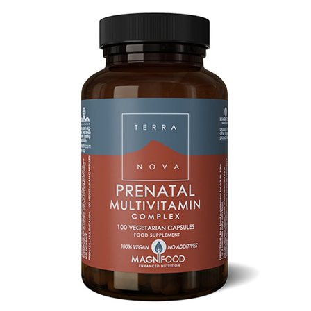 Terranova Prenatal Multivitamin Complex 100 kaps., Helse & Madvarer, Kosttilskud Til Gravide, Vitaminer Til Gravide