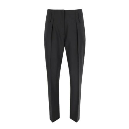 Iro, Tapered Trousers Zwart, Dames, Maat:S,elastan