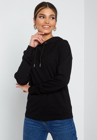 BUBBLEROOM Ilana hoodie Black Klær