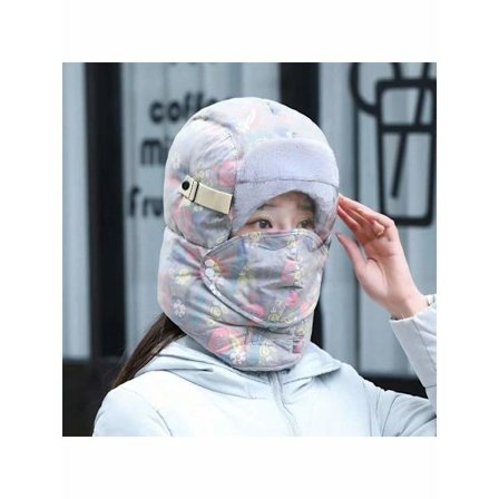 5-i-1 Vintermössa i Bomull, Vindtät för Cykling, Skidåkning & Utomhussporter