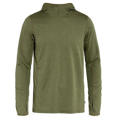 Fjällräven Men's Abisko Sun-hoodie in Green | Size: Large