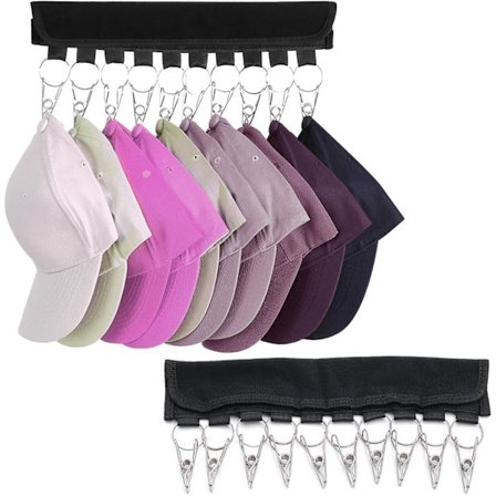 Pieces Keps Hållare, Hatt Organiserare kompatibel Garderob, Hatt Organiserare Hylla kompatibel Hängare Paket, Lämplig kompatibel Sovrum, Badrum