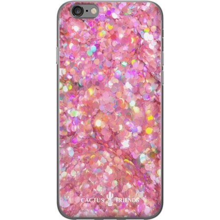 Yhteensopiva Puhelinkuori Apple Apple iPhone 6 Cactus and Friends – PinkGlitter