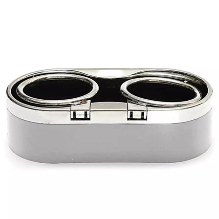 Vatten Dryck Hållare Mugghållare Stativ Dubbla hål Dryck Flaskfäste Plastställ