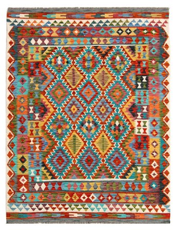Kilim Afghan Old Style Rug Oriental (Wool, Afghanistan)