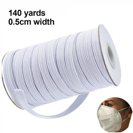 0,3 cm 0,5 cm 0,7 cm joustava litteä kuminauha ompeluun