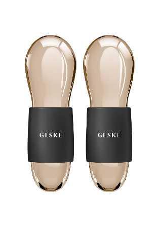 GESKE Cool & Warm Duo Eye Massager | 7 in 1 Tillbehör Dam Grå 111g