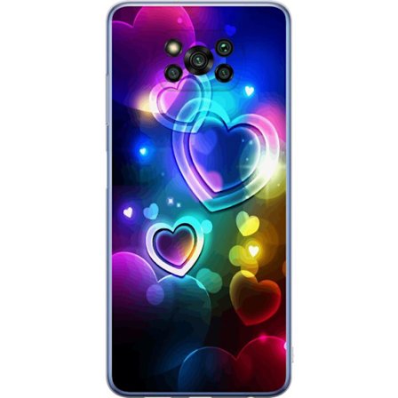 Kompatibelt Mobildeksel til Xiaomi Xiaomi Poco X3 Pro NeonKjærlighet