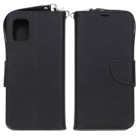 Samsung Galaxy A41 Plånboksfodral med Stativ - Svart