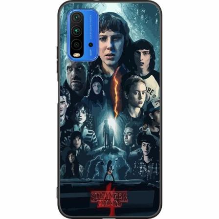 Xiaomi Redmi Note 9 4g Svart Skal Stranger Things
