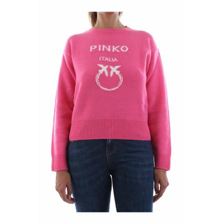 Pinko Strik Burgos 1-N95 Pink, Dame Striktrøjer