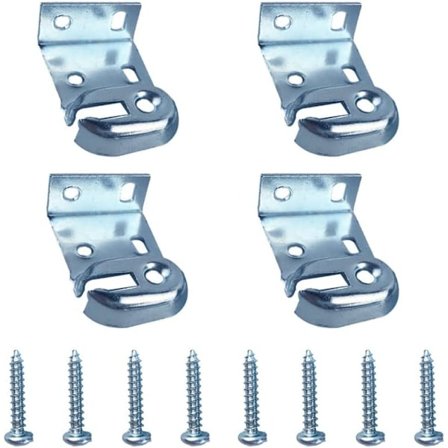 6 stk. Rullevinduesbeslag til indvendig og udvendig montering med