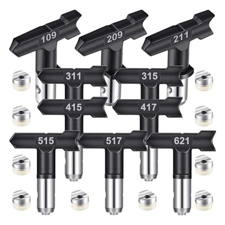 Reversible Spraydyser til Airless Malersprøjter 109, 213, 311, 315, 413