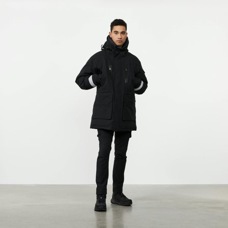 66 North men's Jökla Jackets & Coats - Black - XL