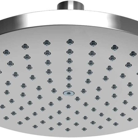 10 tommer rund brusehoved, regnbruser, vandfald brusehoved med antikalkdyser, forskellige