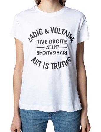 Zadig & Voltaire Walk Ico Blason Eco - White - L