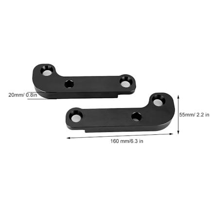 Styreforsterker for bil, øker svingvinkel med 25%-30%, passer til E36 M3 (Svart)