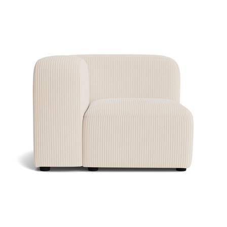 Milo hjørnemodul, venstrevendt - Lincoln Beige - 100x100x72 - Sofa