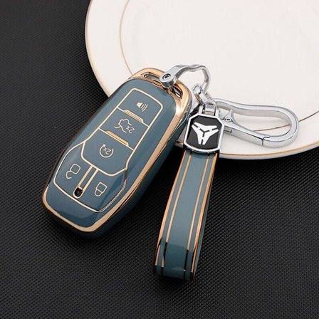 TPU-fodral för fjärrnyckel till Ford Mustang Taurus Explorer Ho