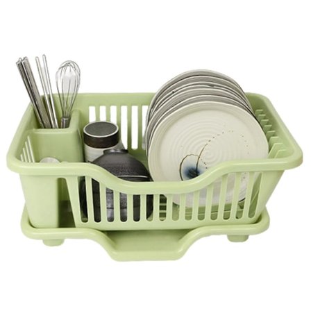 Diskställ för kök över diskho med avrinningsbricka, present till vänner och familj