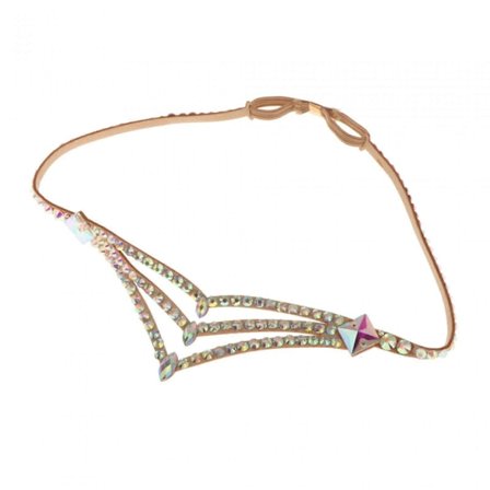 Magedans Hodeplagg Rhinestone Hodeplagg for Scene Festival Voksen Tenåring