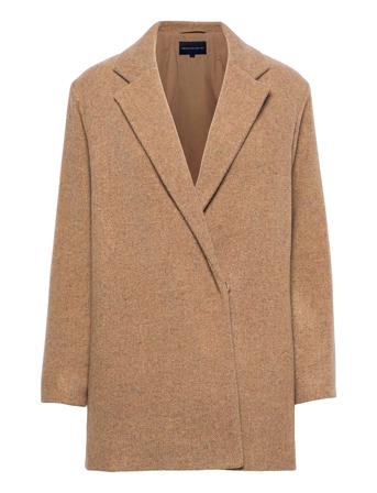 Balia Tweed L/S Coat Beige French Connection