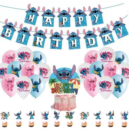 Jordgubbstema Grattis på födelsedagen Party Tillbehör Dekoration