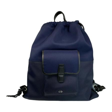 Dior Vintage, Pre-owned Backpacks Blauw, Dames, Maat:ONE Size
