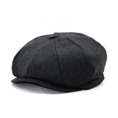 Vinter Varm Baskermössa Vintage Cap Hatt För Kvinnor Män