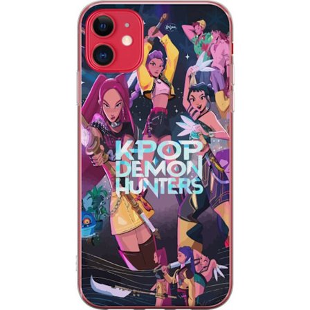 Kompatibel Mobilcover til Apple iPhone 11 Kpop Demon Hunters Fuld Hold Idol Kamp Scene Blades Magisk Kraft
