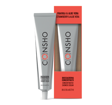 Bioearth Consho Bagnocrema Fragola Aloe 100ml