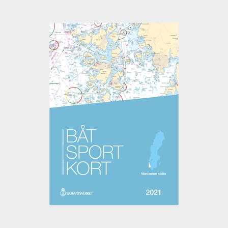 Cartes de navigation de plaisance Sjöfartsverket Västkusten sud, Måseskär - Kullen (Édition 2021 - pas la dernière édition)