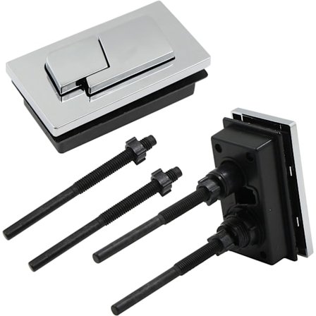 Toalett Tryckknapp Toalettcistern - 44x82mm Rektangulär Toalett Du