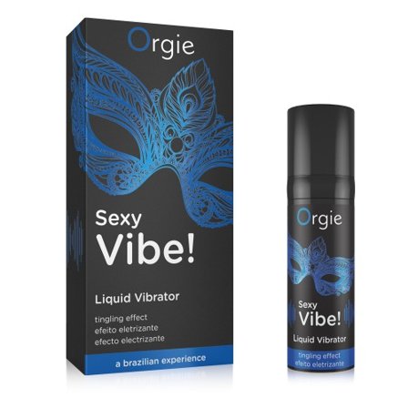 Orgie: SEXY VIBE! LIQUID VIBRATOR 15 ml - Vuxen.dk: Bedre sex