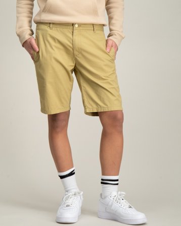 Scotch & Soda Peached pima cotton chino shorts Beige Shorts Jongens - Kids Brand Store
