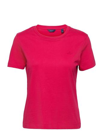 Original Ss T-Shirt T-shirts & Tops Short-sleeved Vaaleanpunainen GANT